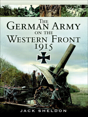 cover image of The German Army on the Western Front 1915